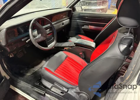 1984 Mercury Cougar z USA, uszkodzony, nr VIN 1MEBP92F2EH699360